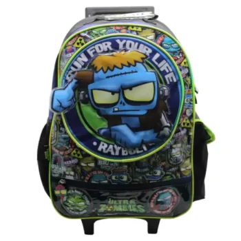MOCHILA CRESKO C/CARRO 18" ZOMIES