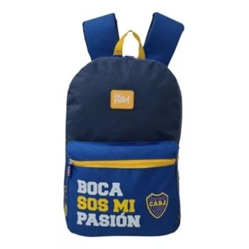 MOCHILA FUTBOL BOCA JUNIORS 17"