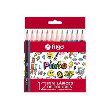 LAPIZ COLOR FILGO PINTO MINI X12