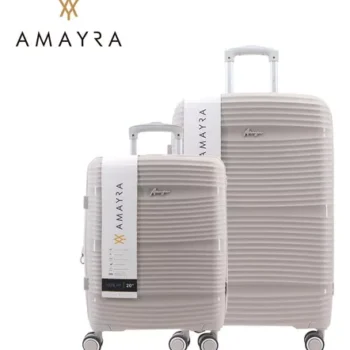 VALIJA AMAYRA RIGIDA 4 RUEDAS PP CAMEL 2