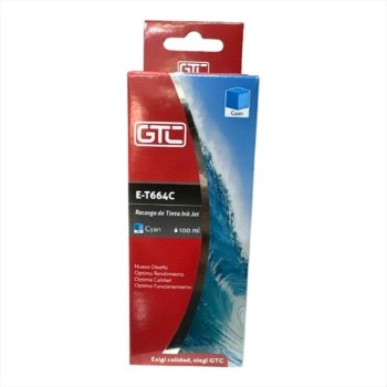 TINTA SISTEMA CONTINUO GTC ET-664C 100ML