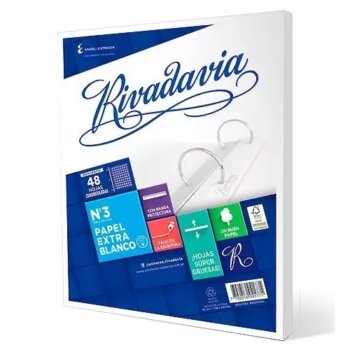 Repuesto 48 Rivadavia Extra Bco Raya