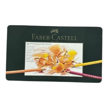 LAPIZ COLOR FABER CASTELL X 36 POLYCRHOM