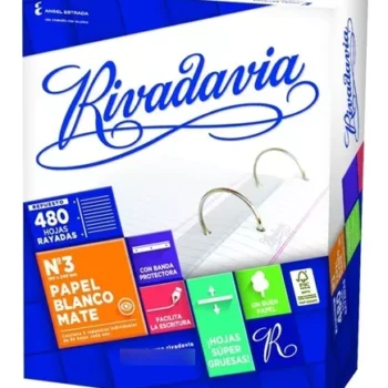 Repuesto 480 Rivadavia Extra Bco Raya