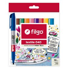 Marcador Filgo 040 Textile X10 Sur