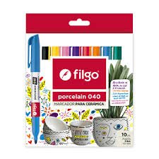 Marcador Filgo 040 Porcelain X10 Sur