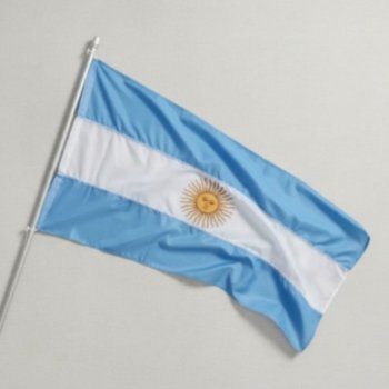 Bandera Arg.poliamida C/SOL 130 X 250 Sa