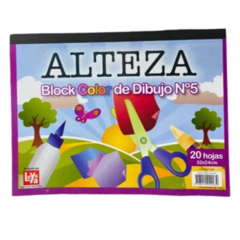 BLOCK ALTEZA DE DIBUJO COLOR NRO 5 20HJ