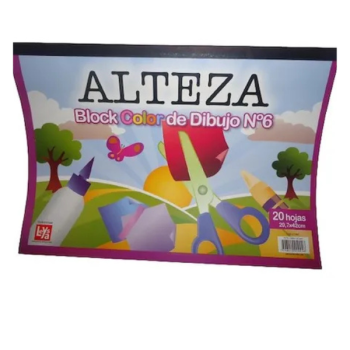BLOCK ALTEZA DE DIBUJO COLOR NRO 6 20HJ