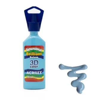 DIMENSIONAL ACRILEX 35ML BRILLANTE AZUL