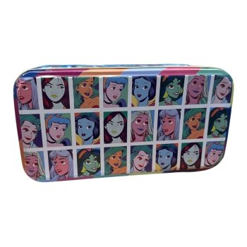 Cartuchera Lata Disney Princesas 10X20X7.5