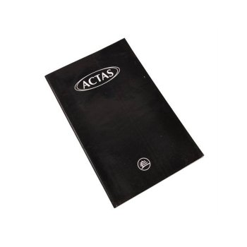 Libro Actas Pagoda Negro 3M 300 Pag