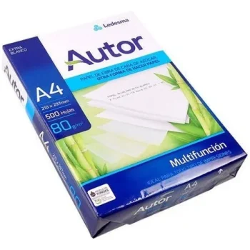 Resma Ledesma Autor Mult. A4 80gr 210x29