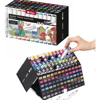 Marcador Filgo Alloy 72 Colores