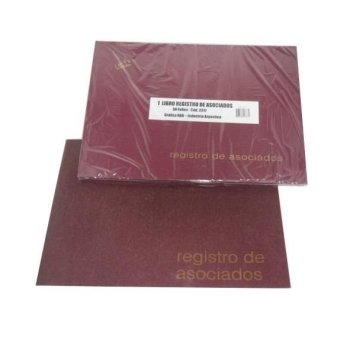 Libro Reg. de Asociados Rab T/F 2316