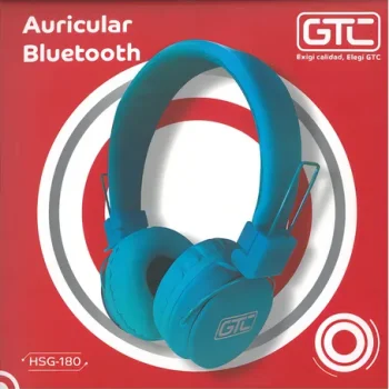 AURICULAR GTC BLUETOOTH HSG-180 AZUL