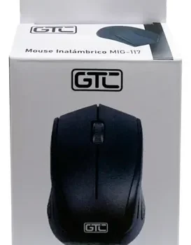 MOUSE GTC INALAMBRICO MEDIO NEGRO MIG-11