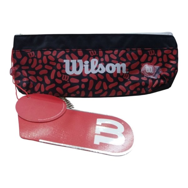 CARTUCHERA WILSON MANCHAS ROJAS