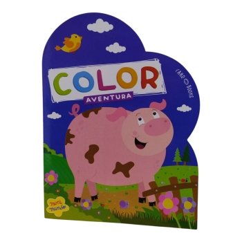 LIBRO CAROBOOKS P/COLOREAR ANIMALES CERD