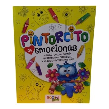 LIBRO CAROBOOKS P/COLOREAR PINTORCITO DE