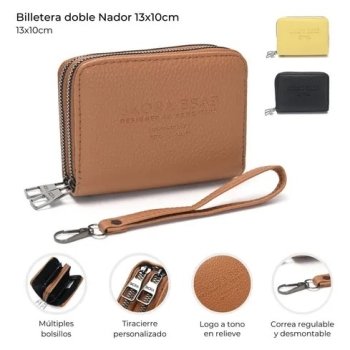BILLETERA SKORA DOBLE CIERRE