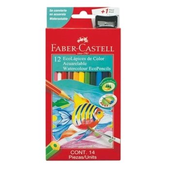 LAPICES DE COLORES FABER CASTELL ACUARELABLES