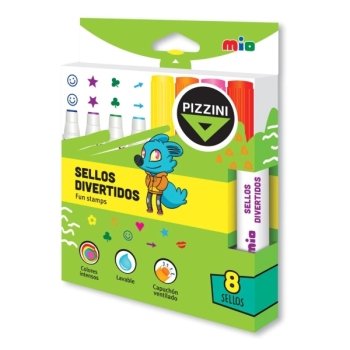 Marcador PIZZINI Sellos Divertidos