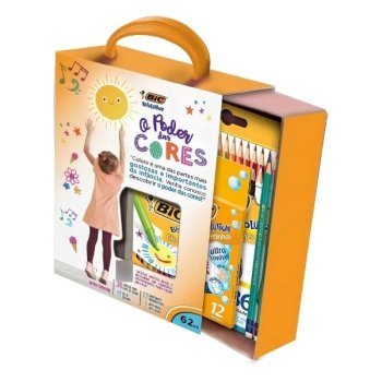 KIT BIC MALETIN EL PODER DE LOS COLORES