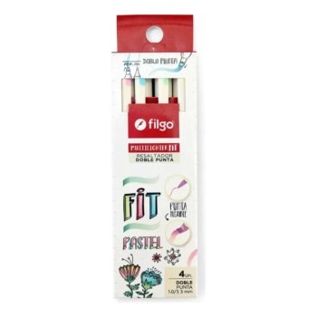 Resaltador Filgo Multilighter Colores Pastel x4