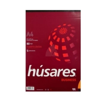 Repuesto Husares A4 Cuadro 80 Hojas ART