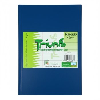 CUADERNO TRIUNFO 16X21 RAYADO 98HJ