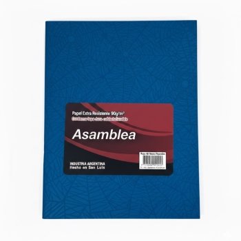CUADERNO ASAMBLEA 16X21 CUADRICULADO 98HJ
