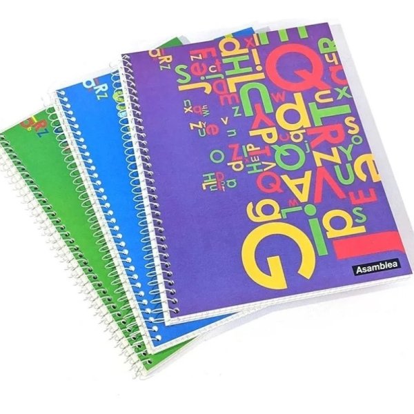 CUADERNO ASAMBLEA 21X27 LETRAS