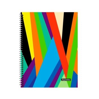 CUADERNO ASAMBLEA GEOMETRICO RAYADO 42HJ