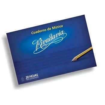 CUADERNO DE MUSICA RIVADAVIA