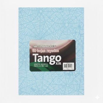 CUADERNO TANGO 16X21 RAYADO 50HJ