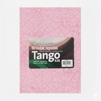 CUADERNO TANGO 16X21 RAYADO 50HJ