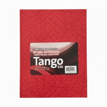 CUADERNO TANGO 16X21 CUADRICULADO 50HJ