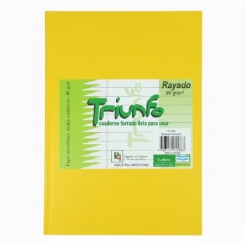 CUADERNO TRIUNFO 16X21 RAYADO 98HJ