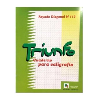 CUADERNO DE CALIGRAFIA TRIUNFO