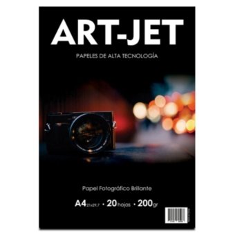 Papel Fotografico Artjet Brillante 200 Gr