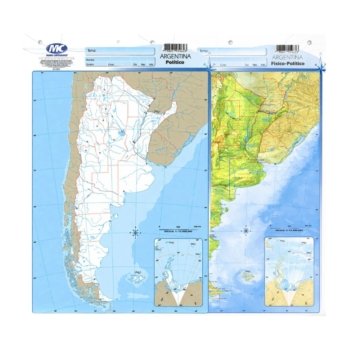 Mapa Nro 5 Republica Argentina