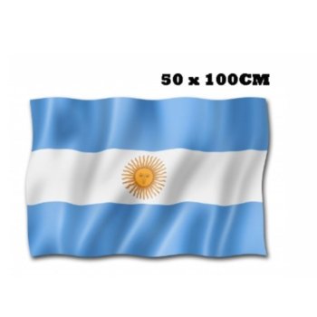 BANDERA ARG.POLIAMIDA C/SOL 50X100 SARMI