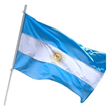 BANDERA ARG.POLIAMIDA C/SOL 90X200 SARMI