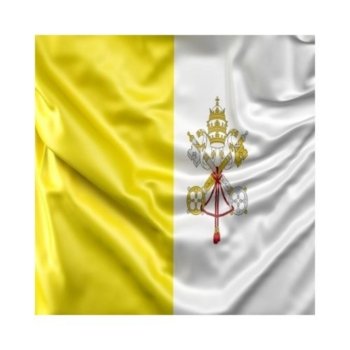 Bandera Ceremonial Papal Grande