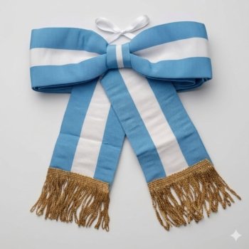 MOÑO CEREMONIA ARGENTINA GRANDE CORTO