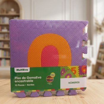 Piso multieva goma eva encastrable numer