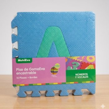Piso multieva goma eva encastrable numer
